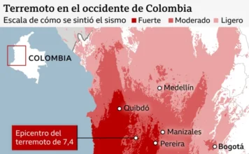 Emergencia nacional por el terremoto de magnitud 7,4
