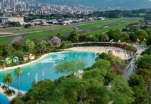 El «Mar de Medellín» entra en su recta final: Así avanza el megaproyecto de playa artificial y deporte en el corazón de la ciudad